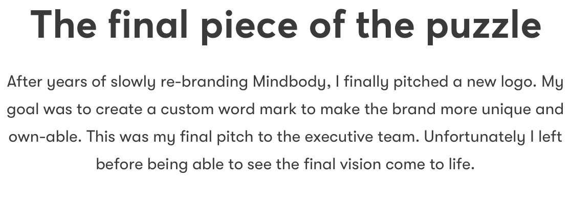 MINDBODY logo pitch type