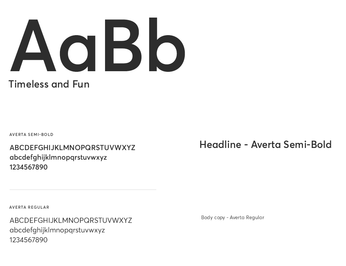 MINDBODY typography system